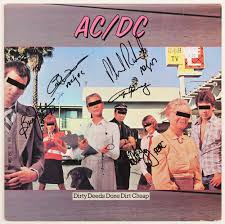 Dirty deeds done cheap (live) by tom morello. Lot Detail Ac Dc Signed Dirty Deeds Done Dirt Cheap Album