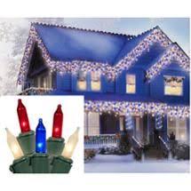 Walmart Set Of 100 Red Clear Frosted Blue 4th Of July Mini Icicle Christmas Lights G Icicle Christmas Lights Led Icicle Christmas Lights Christmas Lights