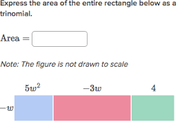 A monomial is a number, a variable or a product of a number and a a polynomial is usually written with the term with the highest exponent of the variable first and then when multiplying two binomial you can use the word foil to remember how to multiply the binomials. Multiply Monomials By Polynomials Area Model Practice Khan Academy