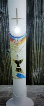 Gießen sie alternativ motive in gießformen mit gießwachs aus und benutzen sie diese. 37 Kommunionkerzen Ideen In 2021 Kommunion Kommunionkerze Erstkommunion Kerze