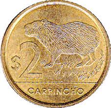 Los más reconocidos asadores del país se muestran contrarios de las parrillas con tapa, por considerar que estas alteran el normal proceso de cocción cárnico. 2 Pesos Uruguayos Carpincho Uruguay Numista