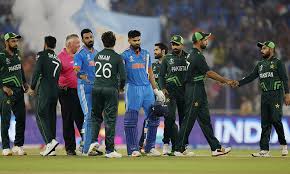 pakistan national cricket team vs india national cricket team timeline