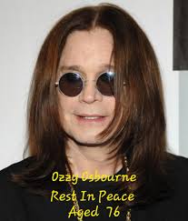 🖤 Rest in Peace, Ozzy Osbourne 🖤 We are deeply saddened to share that  Ozzy Osbourne, the legendary heavy metal vocalist and founding member of  Black Sabbath, has passed away at the