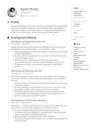 Review this sample to see how you can portray your full creative abilities to employers graphic designer resume. 19 Free Web Designer Resume Examples Guide Pdf 2020