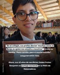 ❤️Esta es la historia de Benjamín Rivas. Es un joven de 18 años con  parálisis cerebral y uno de los estudiantes que participaron del desayuno  con el Presidente Gabriel Boric, tras obtener