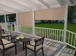 Tug the blinds gently to trigger the spring. Outdoor Roller Shades And Exterior Roll Up Patio Shades Coolaroo