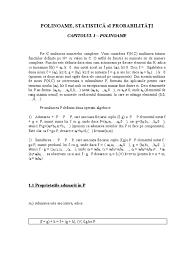 Relatiile lui viete pentru polinoamele de gradul 2. Polinoame