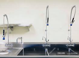 10 best kitchen sinks to suit all kitchens and budgets. Large Industrial Sinks And Taps In Commercial Kitchen Loneliness House Stock Photo 274754570
