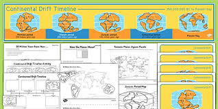 Key included!a larger version o. Plate Tectonics Continental Drift Lesson Ks3 Beyond