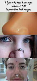 9 Types Of Nose Piercings Explained With Information And Images Piercing Do Explai Nose Piercing Double Nose Piercing Double Nostril Piercing