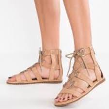 Sorel Shoes Sorel Ella Lace Up Tan Gladiator Sandal Size 7 Poshmark