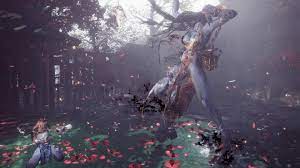 If you were curious about how tall Tate Eboshi is if she stood up (mostly)  straight: : r/Nioh