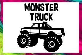 Free Free 298 Silhouette Monster Truck Svg Free SVG PNG EPS DXF File