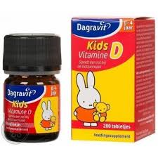 Dagravit Kids Vitamin D Tablets Miffy 0 4