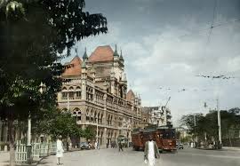 Philip - Early 20th Century. India, Bombay (Mumbai). View of Princess Street Princess Street near Crawford Market was opened by the Prince of Wales. The Prince and Princess of Wales (later King