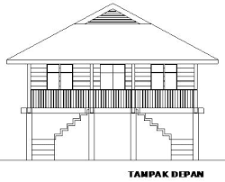 25 rumah adat 33 pics sofpaper. Sketsa Gambar Rumah Adat Betawi Home Desaign