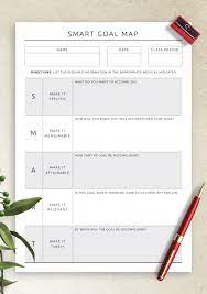 Worksheet strong goals give a sense of purpose and inform a person's decisions about everything they do. Printable Smart Goal Setting Templates Download Pdf