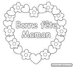 Coloriages De Bonne Fete Maman Image 6 Coloriage Thematiques Coloriage Fete Des Meres Dessin Fete Des Meres Fete Des Meres Maternelle