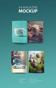Free A4 Magazine Mockup Download Magazine Mockup Free Magazine Mockup Design Mockup Free
