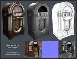1946 Wurlitzer Jukebox By Justinms66 On Deviantart Jukebox Digital Sculpting Deviantart