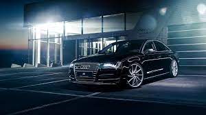 Audi A8 Black Desktop Hd Wallpapers Audi A8 Audi Sedan Car Wallpapers