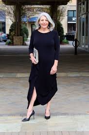 Jan Correll Creator Of The Blog Silver Isthenewblonde Is Proving That Instagram Isn T Just For Young People Correll Black Knit Dress Dress Advice Dresses