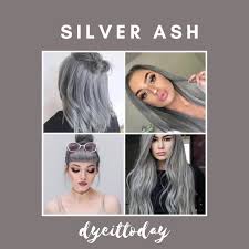 Without this protection, the next agent, which is the oxidative agent, will be able to penetrate your strands and dissolve the melanin inside. Silver Ash Hair Dye Set Bleach And Color Shopee Philippines
