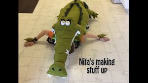 Crocodile Costume In 2020 Peter Pan Costume Kids Crocodile Costume Alligator Costume