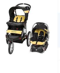 Black And Yellow Car Seats Baby Trend Expedition Jogger Stroller System Infant Car Seat Combo Yellow Travel Baby Trend Baby Trend Car Seat Baby Trend Travel System
