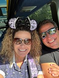 He goes, he stands in line, wears matching t-shirts, meets the charact...