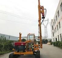 YC Crawler Guardrail Pile Driver - Hydraulic Pile Driver ...