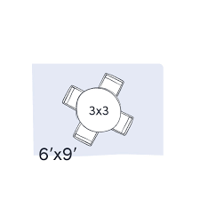 4x6, 5x8, 6x9, 8x10, 9x12 and 12x18. The Right Rug Size For Your Dining Room Ruggable Blog