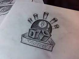 Check spelling or type a new query. Billiards Tattoo Flash On Behance