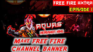 Free youtube gaming banner template. How To Make A Free Fire Channel Banner 2020 Android Free Fire Channel Art Or Banner Youtube