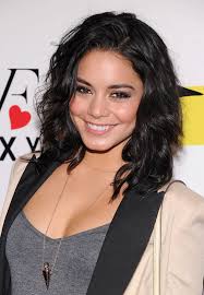 Layered human hair short bob wigs/glueless lace front. Vanessa Hudgens Medium Curls Shoulder Length Hairstyles Lookbook Stylebistro