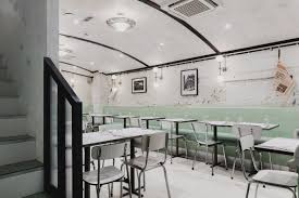 Lina Stores Designed By Red Deer Www Reddeer Co Uk C Mariell Lind Hansen Restaurant London Gre Restaurant Concept Restaurant Layout Restaurant Interior