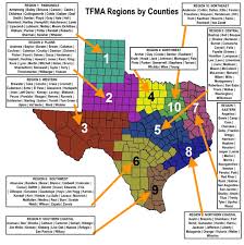 Since 2006, mason has been on the list of select group referees who officiate in the premier league. Tfma Regions List And Map Texas Floodplain Management Association