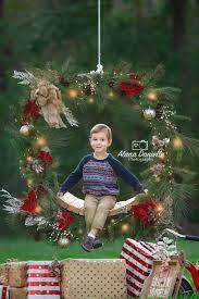 You'll take some posed photos of the family cuddling together. Christmas Swing Minis Photography Mini Sessions Christmas Diy Christmas Photoshoot Christmas Photo Props