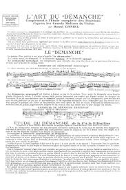 L'Art du démanché, DANIEL Raoul