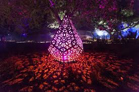 Enchanted Forest Of Light Returns With Even More Stunning Illuminated Installations Installation Light Enchanted
