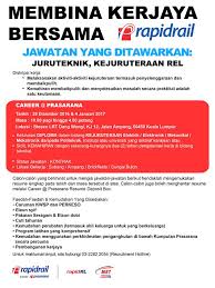 Kerja terkini pihak berkuasa kemajuan pekebun kecil perusahaan getah | bagi mereka yang sedang mencari jawatan kosong yang berkelayakan dan berminat jangan lepaskan peluang. Kerja Kosong Terkini Rapidrail