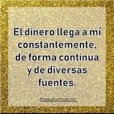 Yo soy un imán poderoso para atraer el dinero. 100 Afirmaciones Para Atraer Dinero Rapidamente Imagenes