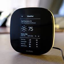 Ecobee3 Smart Wifi Thermostat Home Sensor Smart Thermometer Wireless Smart Home Smart Thermostats Ecobee