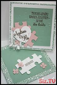 Zauberhaft Handgemacht Puzzle Hochzeit Blutentraum Love You To Pieces Stam Blutent In 2020 Karten Basteln Hochzeit Karte Hochzeit Gluckwunschkarte Hochzeit