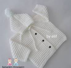 Fare Disi Kapsonlu Hirka Modeli Baby Knitting Patterns Orgu Kapsonlular