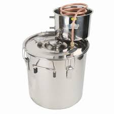 Seeutek 5 Gal 20 Litres Alcohol Moonshine Ethanol Still Spirits Stainless Steel Boiler Water Distiller Wine Wine Making Supplies Wine Making Kits Still Spirits