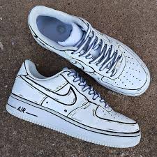 Nike Air Force 1 Custom Cartoon Nike Air Shoes Cartoon Shoes Hype Shoes