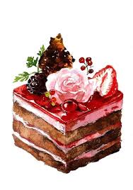 Image Du Blog Zezete2 Centerblog Net Illustrations Alimentaires Gateau Dessin Nourriture