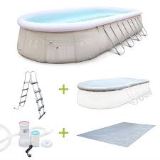 Kit Piscine Geante Saphir 7 3x3 6m Pas Cher Piscine Manomano Ventes Pas Cher Com Piscine Gonflable Gonflable Piscine