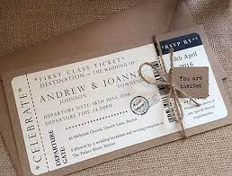 1 Vintage Shabby Chic Style Ticket Wedding Invitation Stationery Sample Ebay Ticket Wedding Invitations Vintage Wedding Invitations Wedding Invitations Stationery